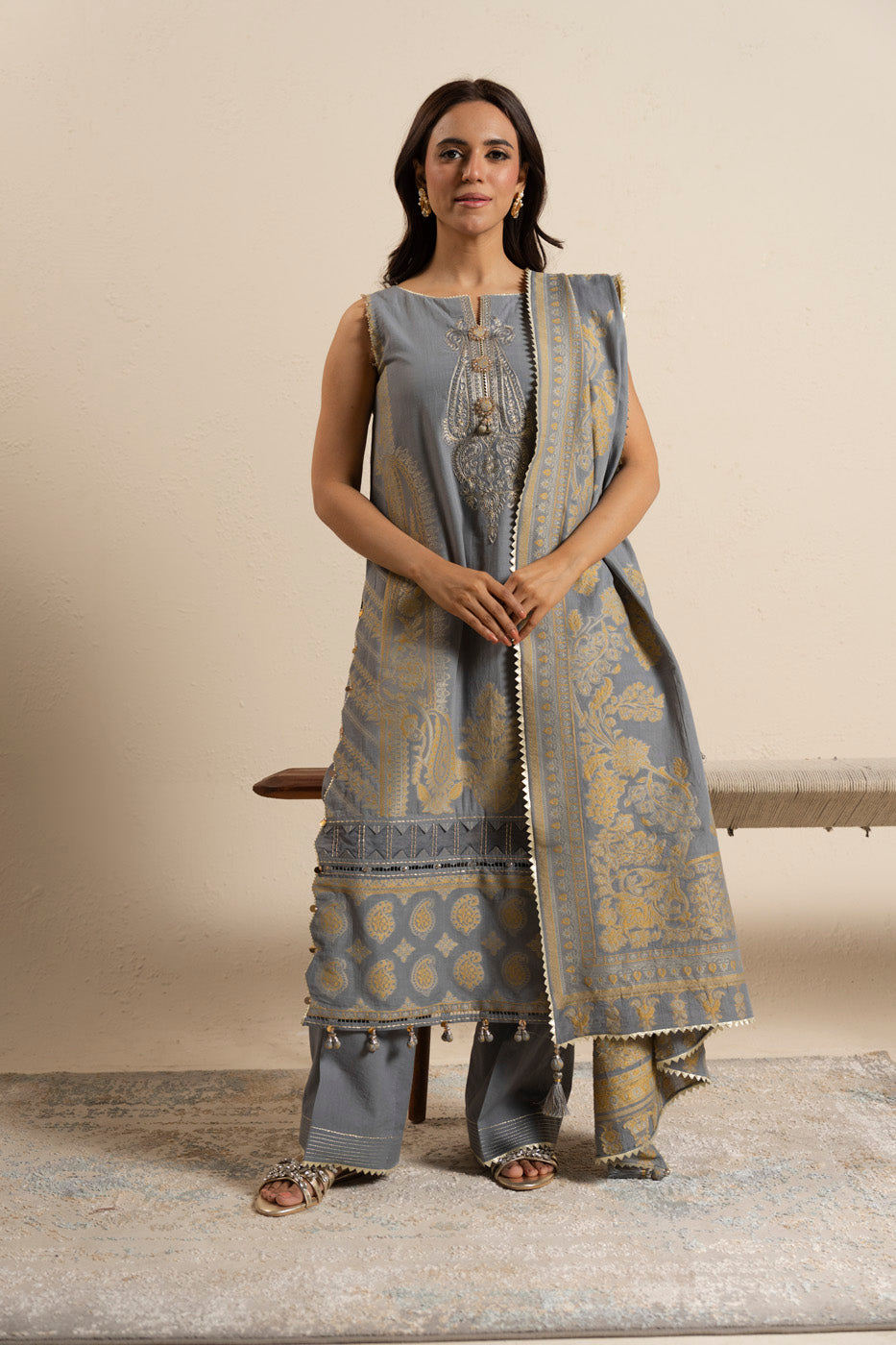 RTS| SHIRT, TROUSER & DUPATTA