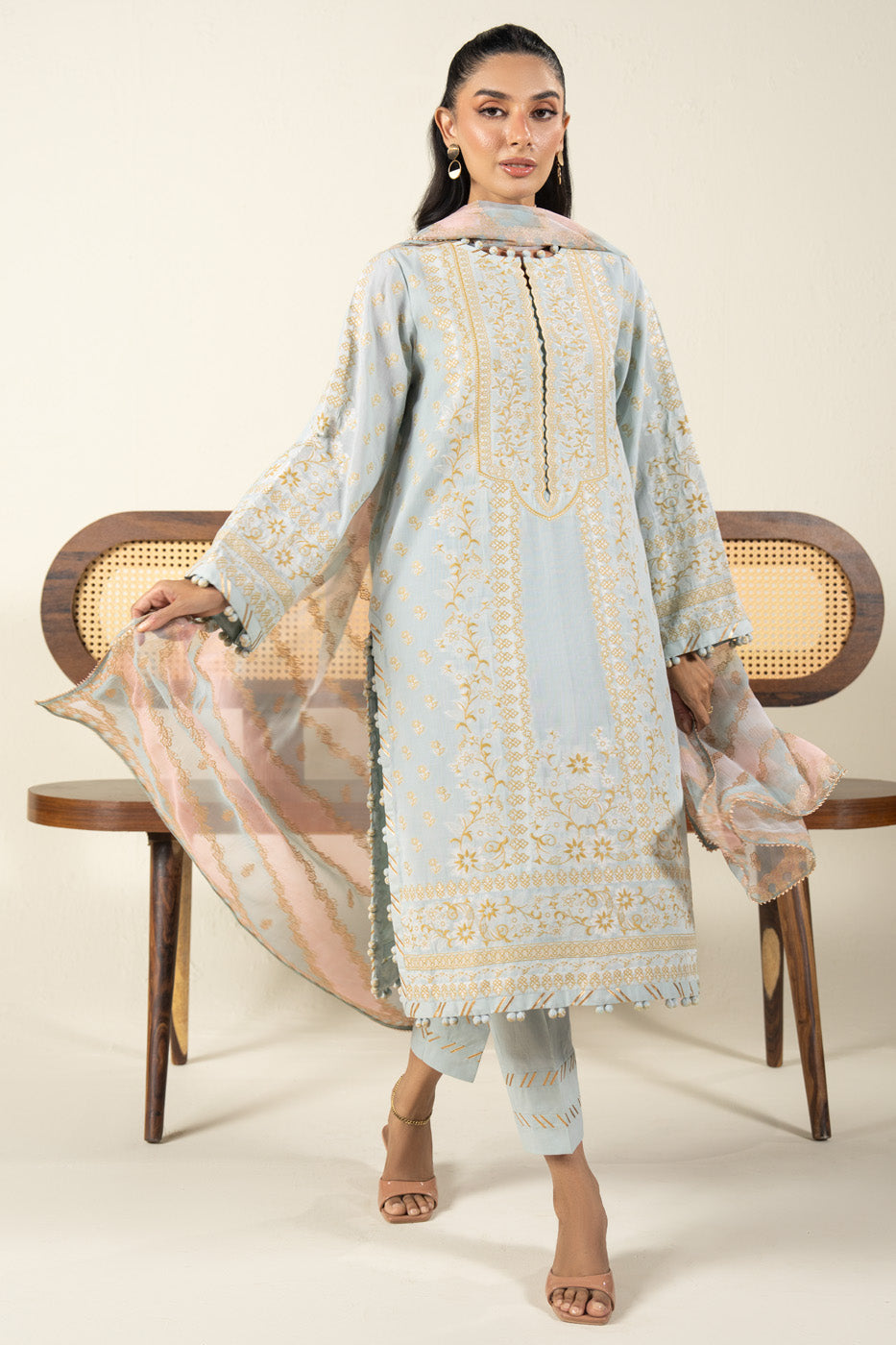 RTS | SHIRT, TROUSER & DUPATTA