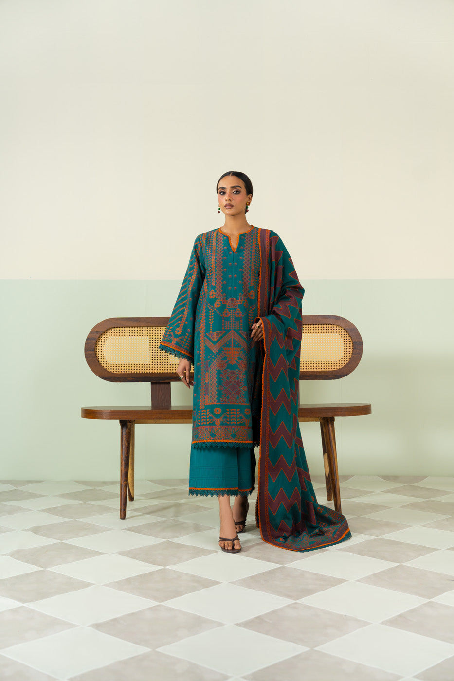 RTS | SHIRT, TROUSER & DUPATTA