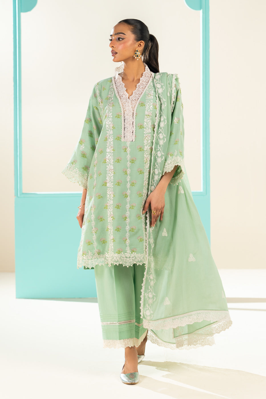 RTS | SHIRT, TROUSER & DUPATTA