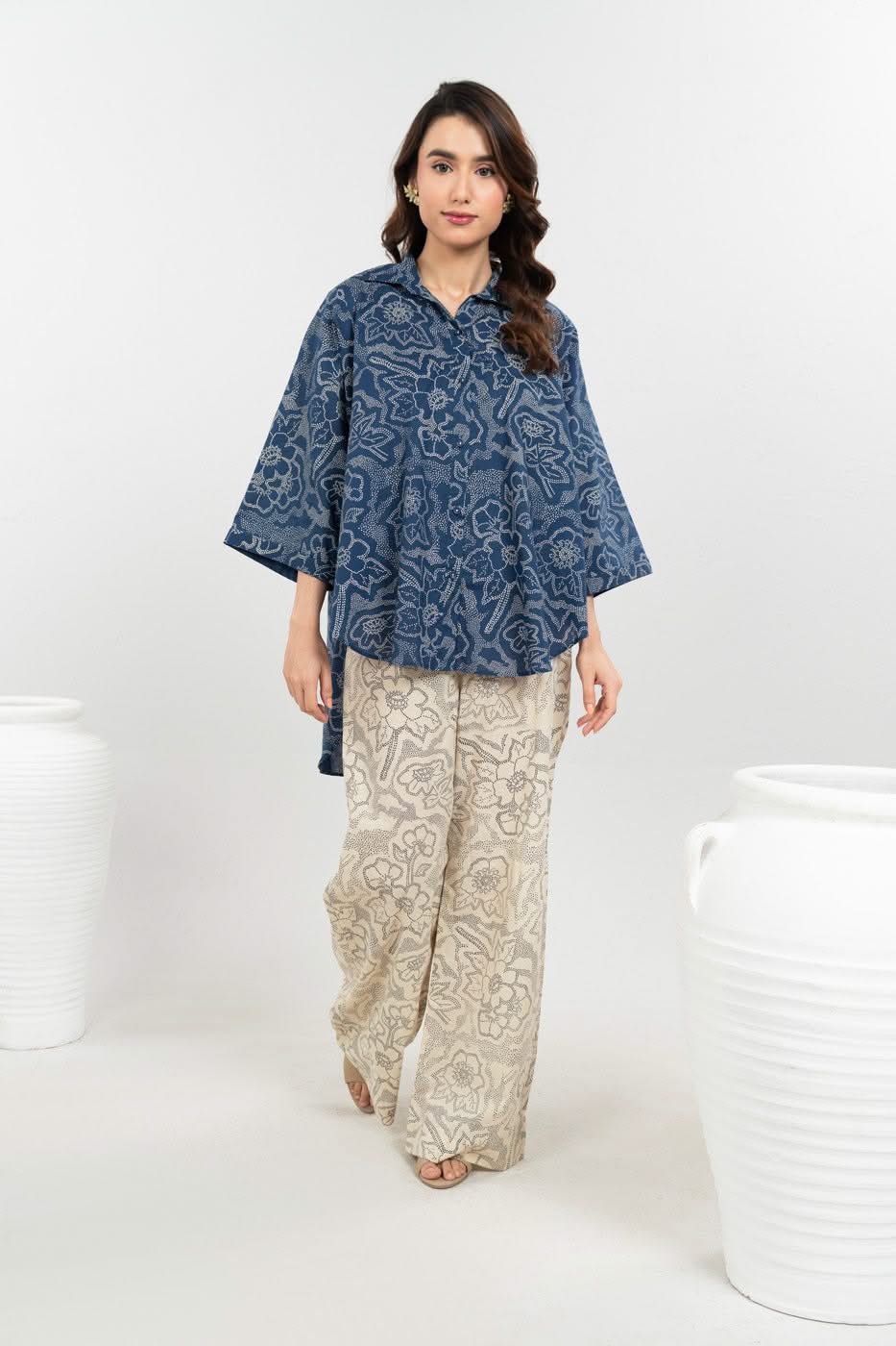 Stitched - Printed Cambric Shirt