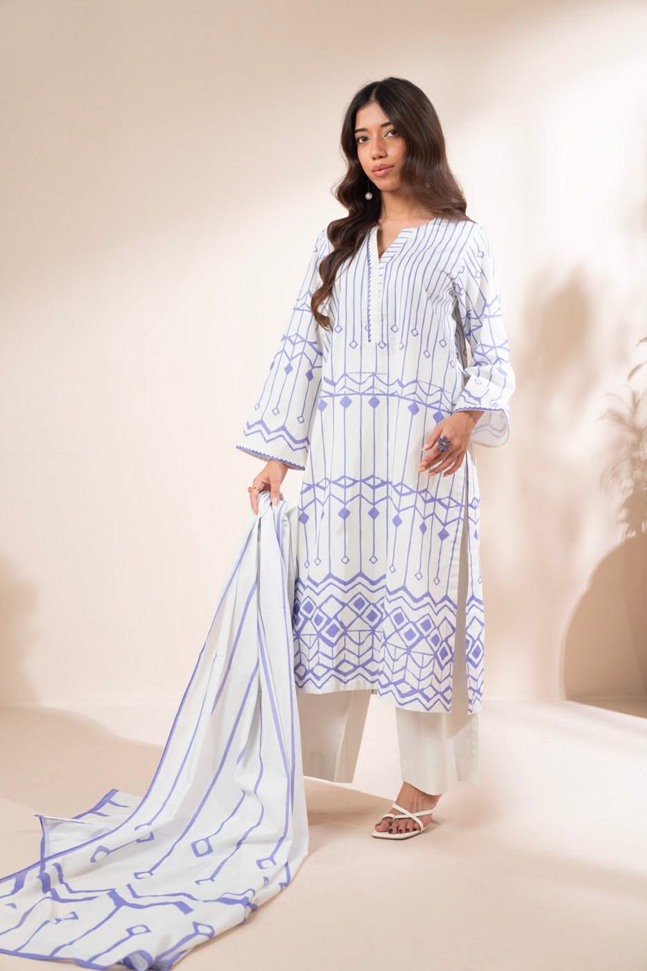 RTW | SHIRT, CULOTTE & DUPATTA