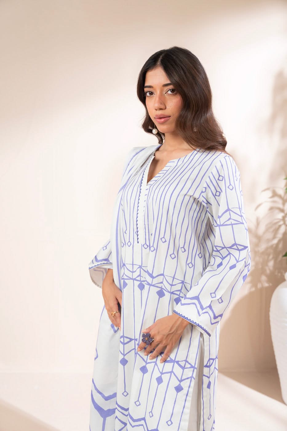 RTW | SHIRT, CULOTTE & DUPATTA