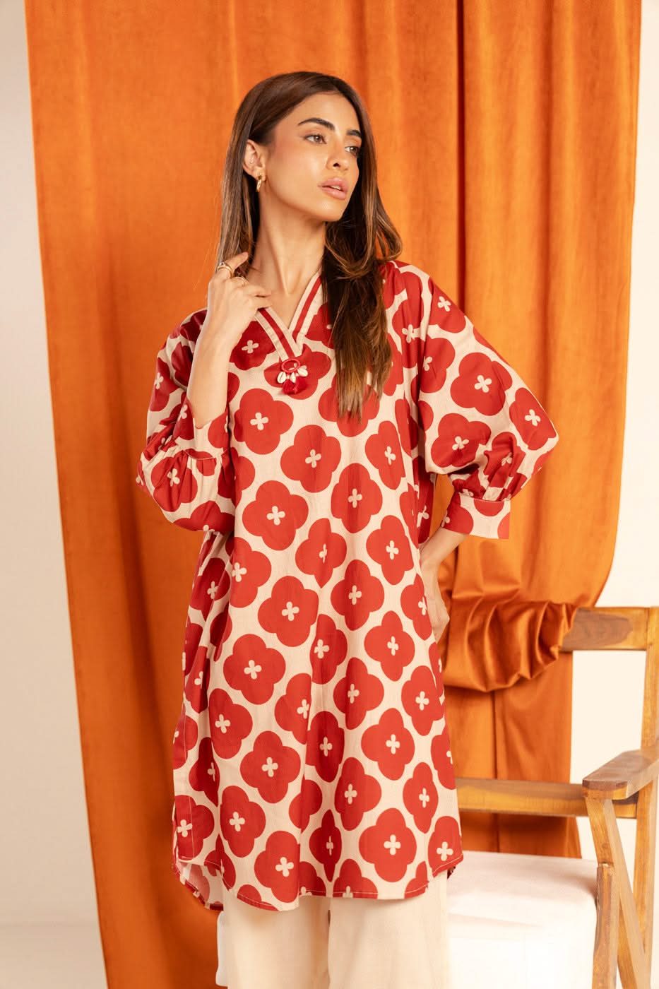 RTW | SHIRT, CULOTTE & DUPATTA