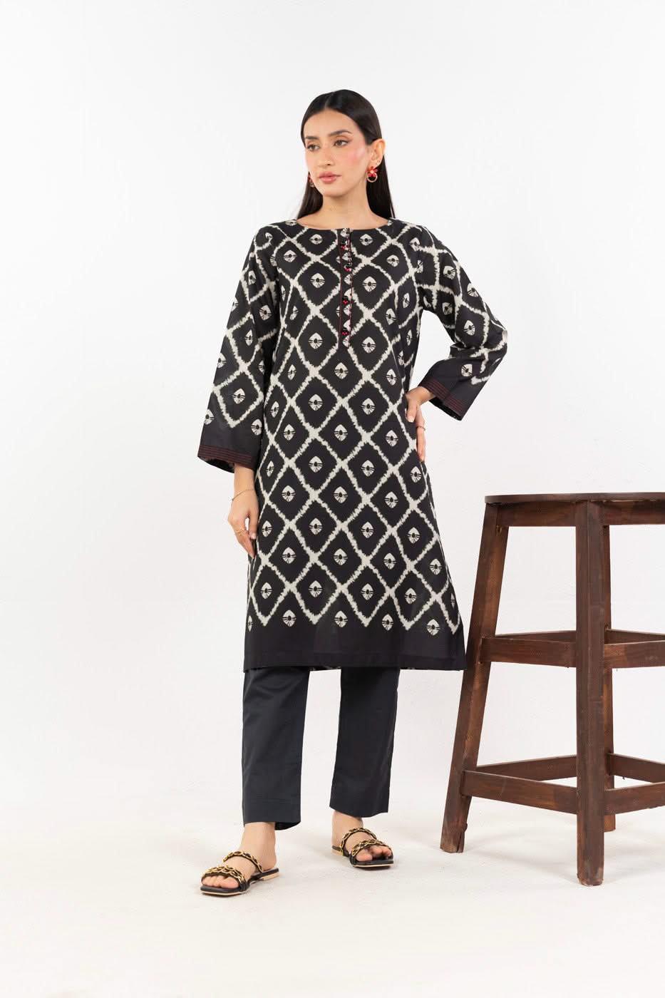 RTW | SHIRT, CULOTTE & DUPATTA