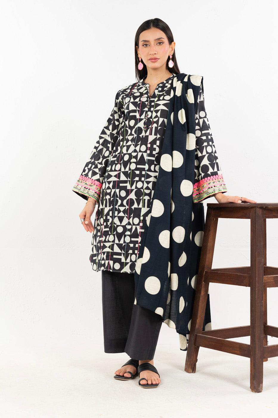 RTW | SHIRT, TROUSER & DUPATTA