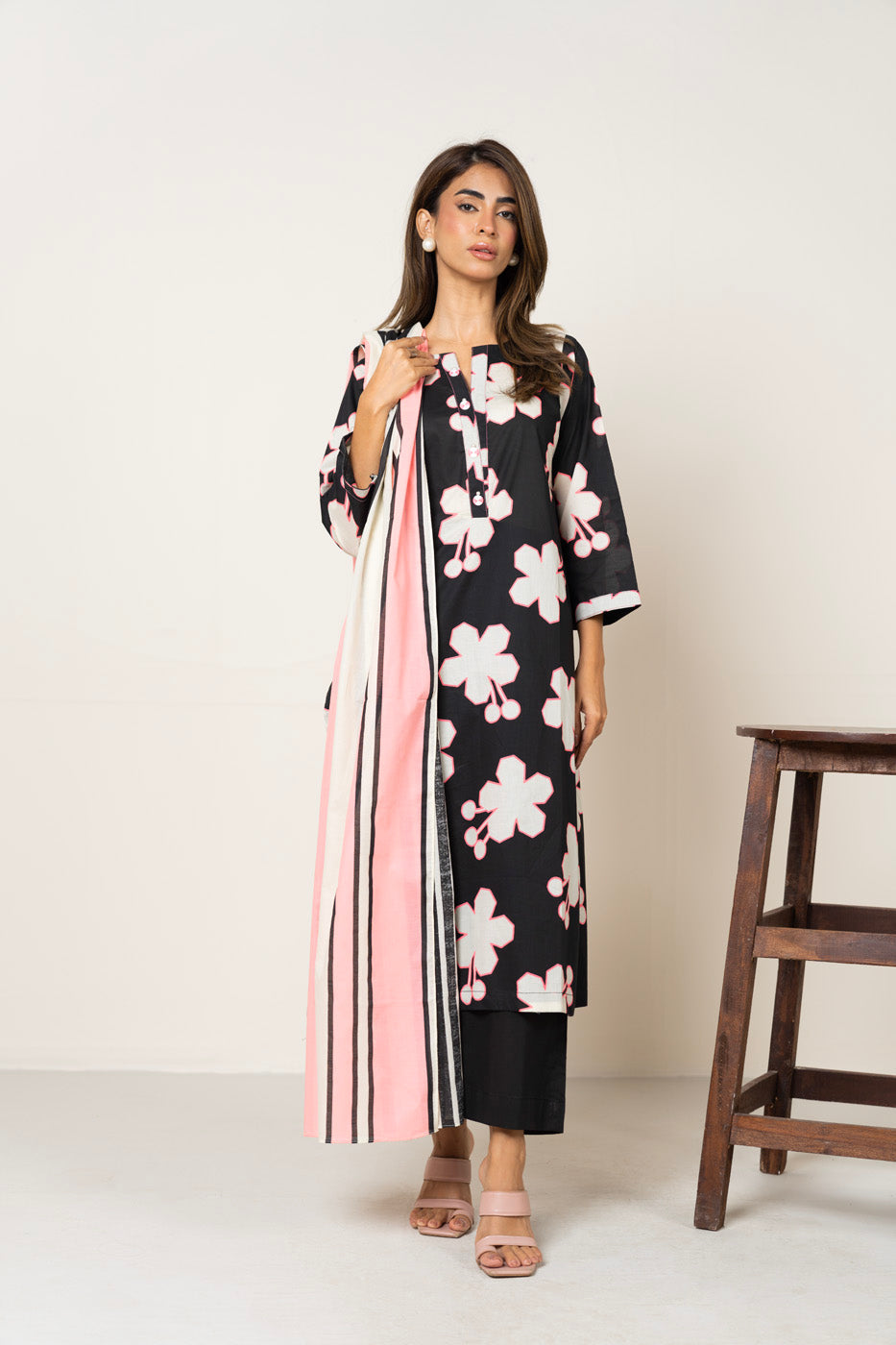 RTW | SHIRT, CULOTTE & DUPATTA