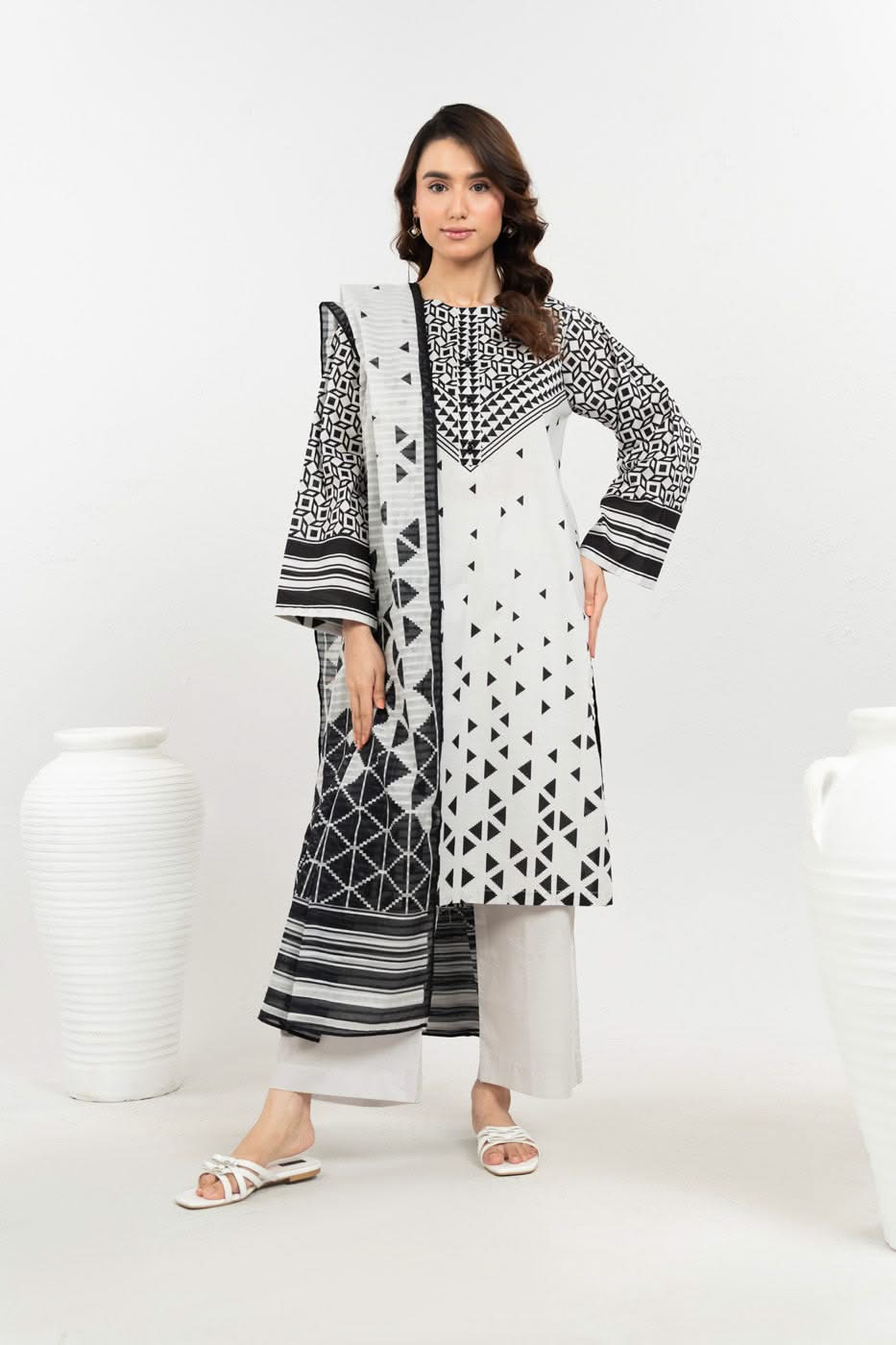 RTW | SHIRT, TROUSER & DUPATTA