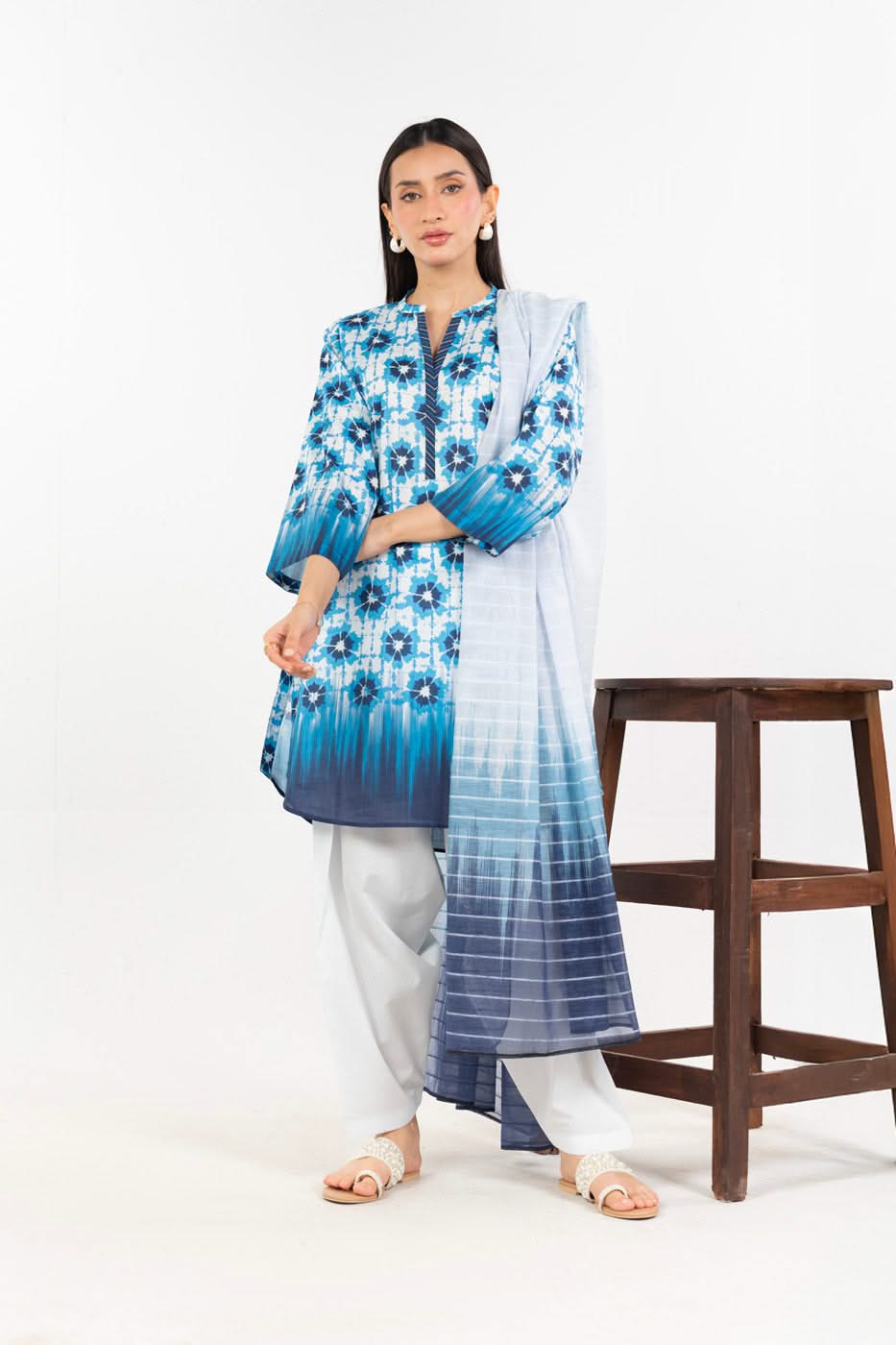 RTW | SHIRT, TROUSER & DUPATTA