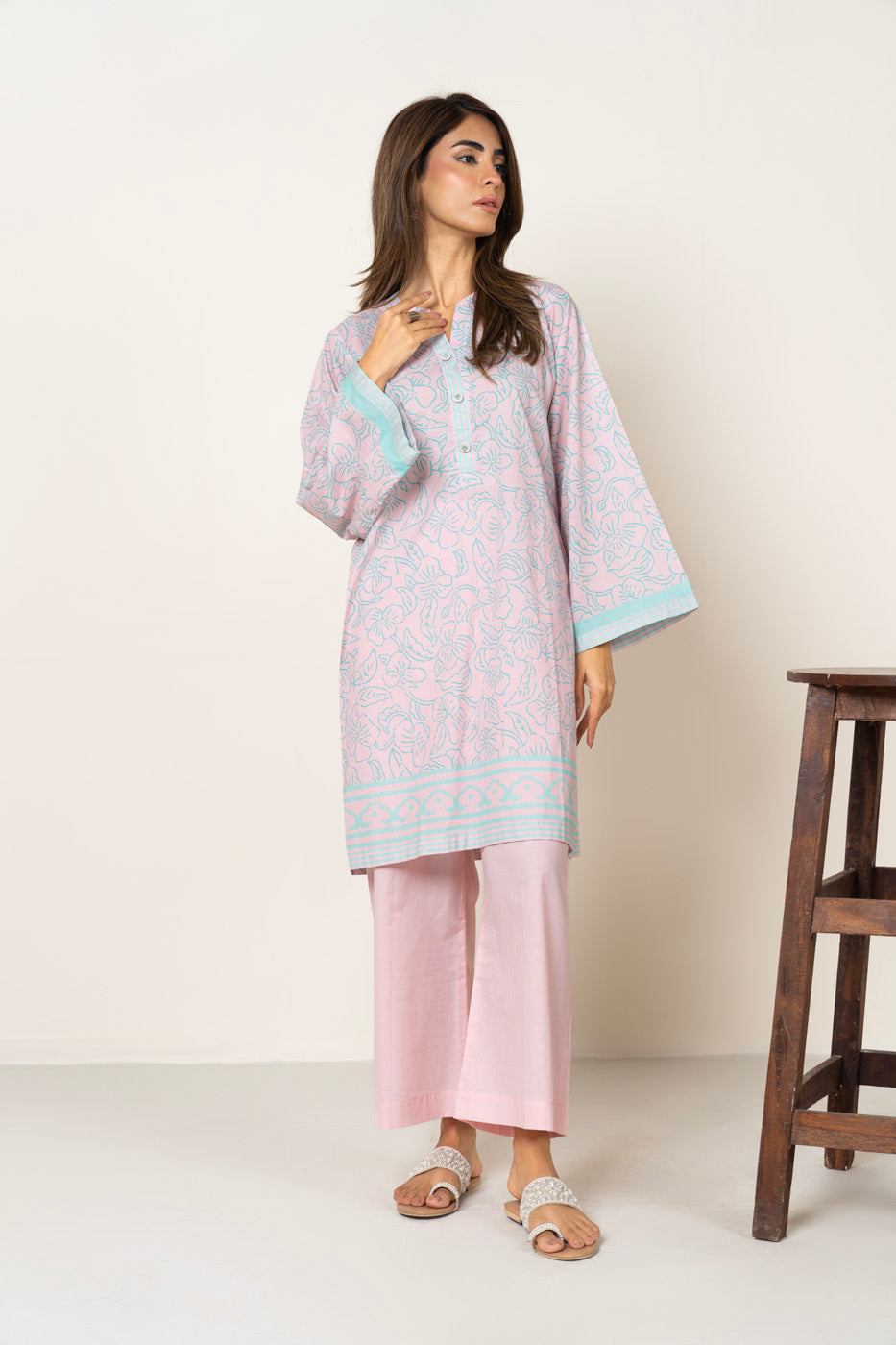 RTW | SHIRT, CULOTTE & DUPATTA