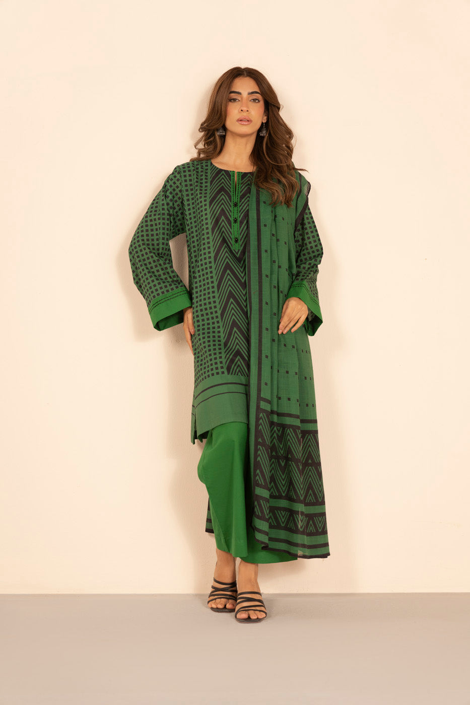 RTW | SHIRT, CULOTTE & DUPATTA