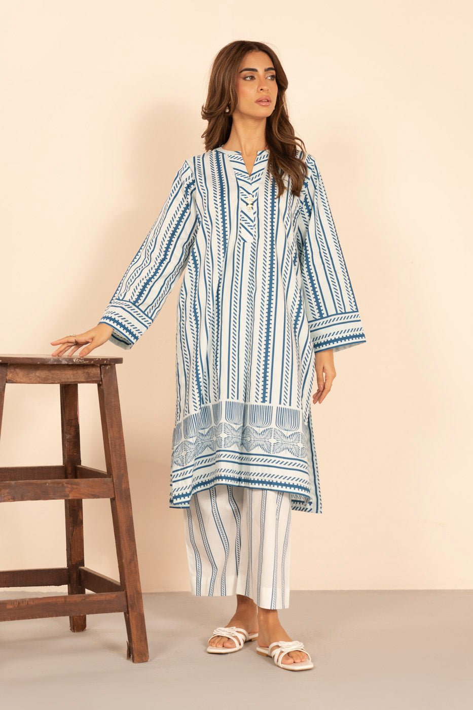 RTW | SHIRT, CULOTTE & DUPATTA