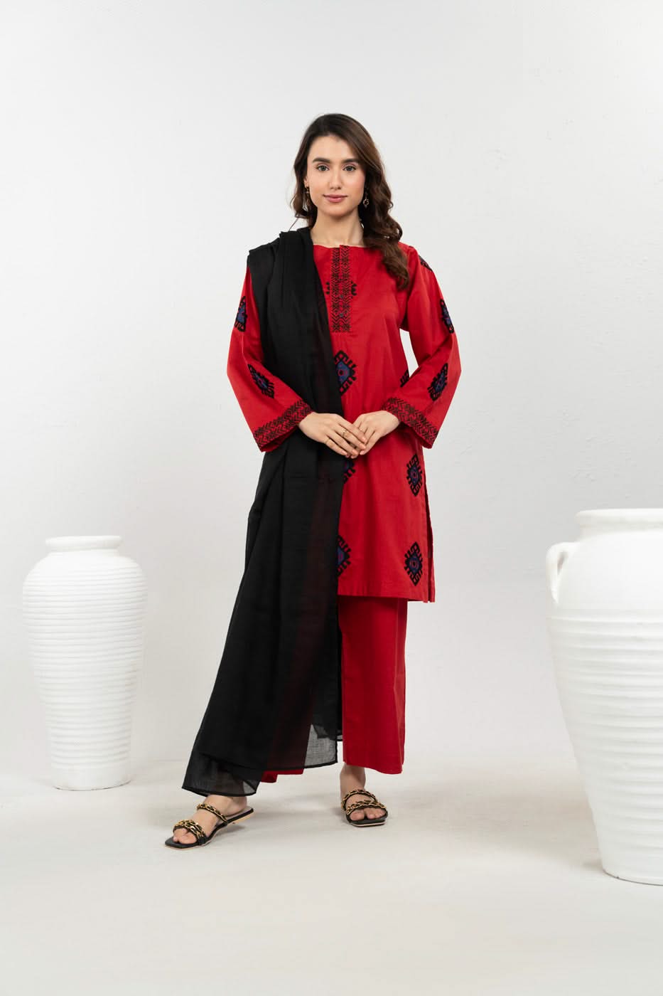 RTW | SHIRT, TROUSER & DUPATTA