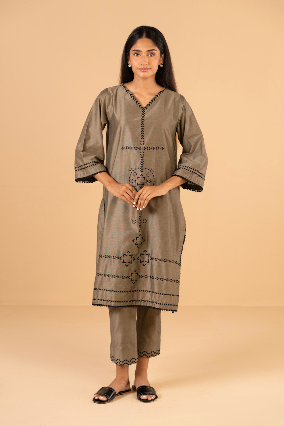 RTW | SHIRT, TROUSER & DUPATTA