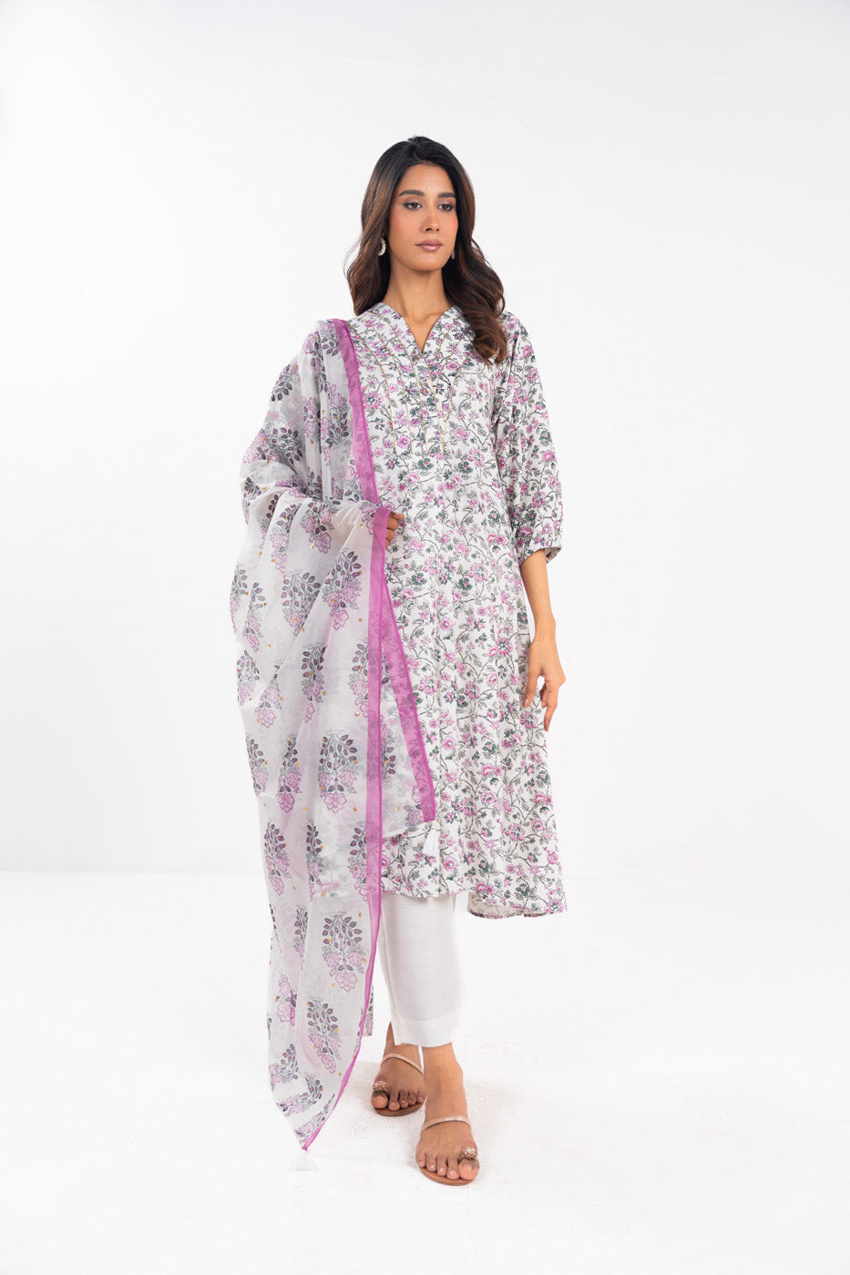 RTW | SHIRT, TROUSER & DUPATTA