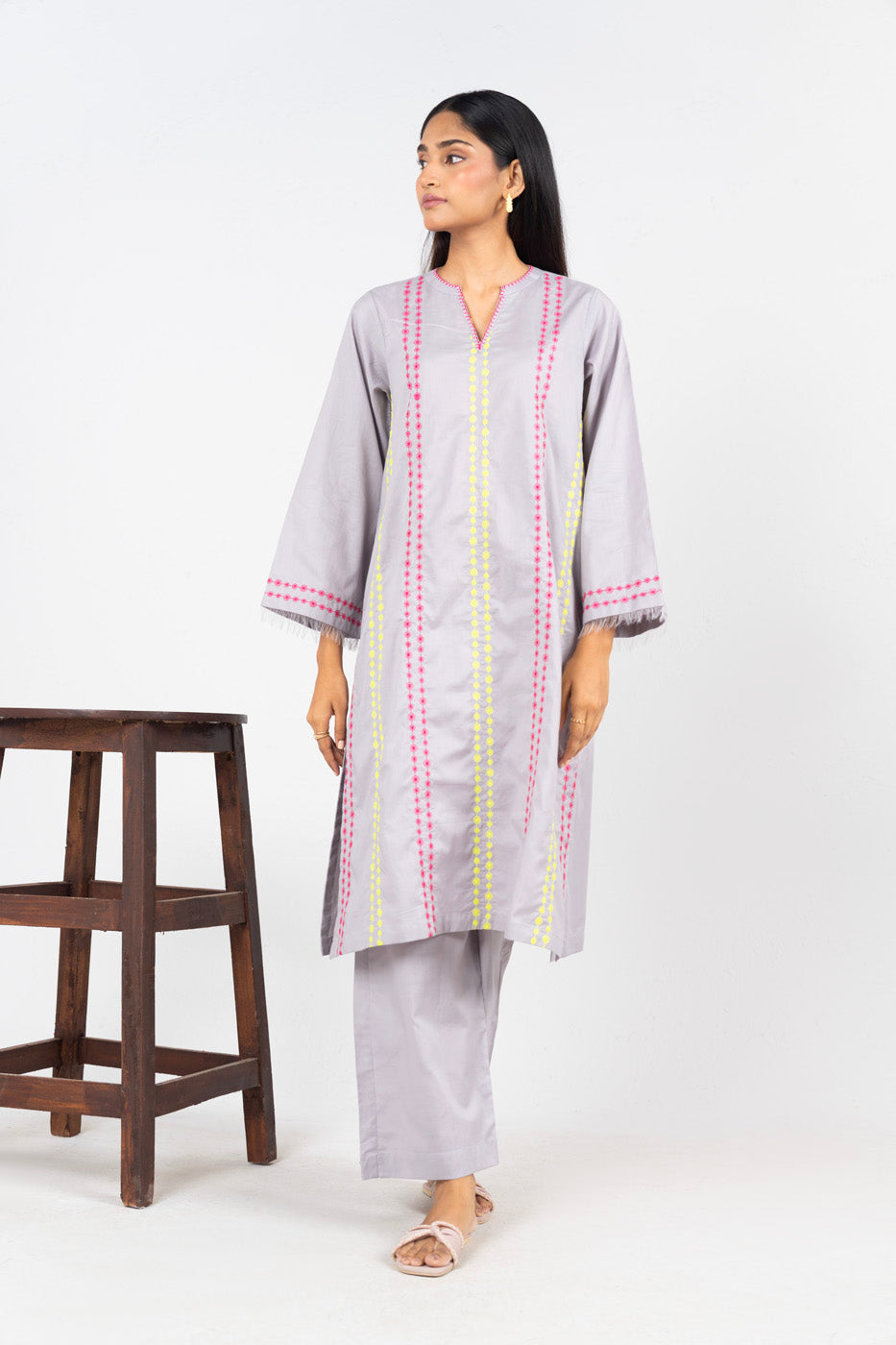 RTW | SHIRT, CULOTTE & DUPATTA