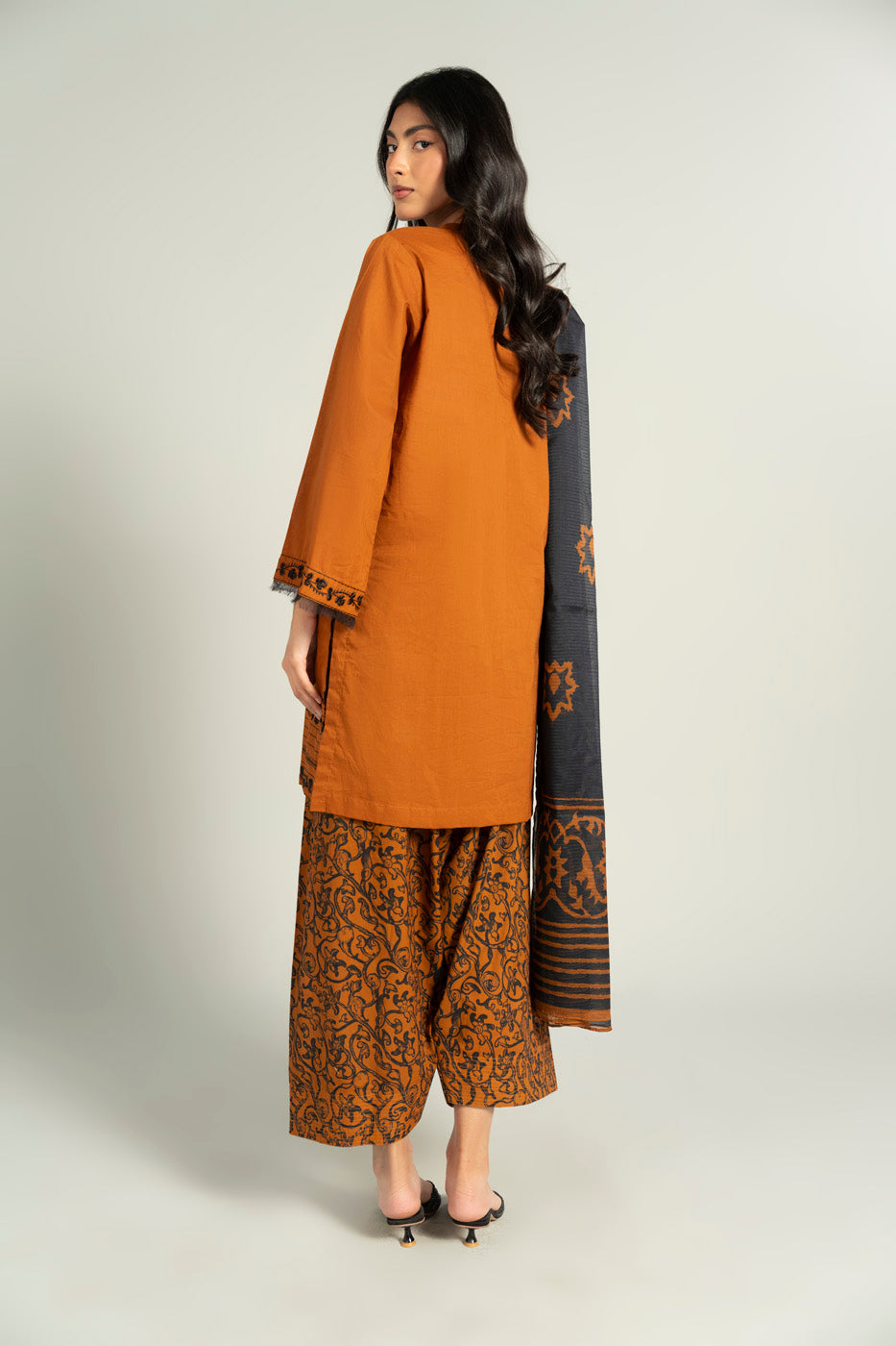 RTW | SHIRT & DUPATTA