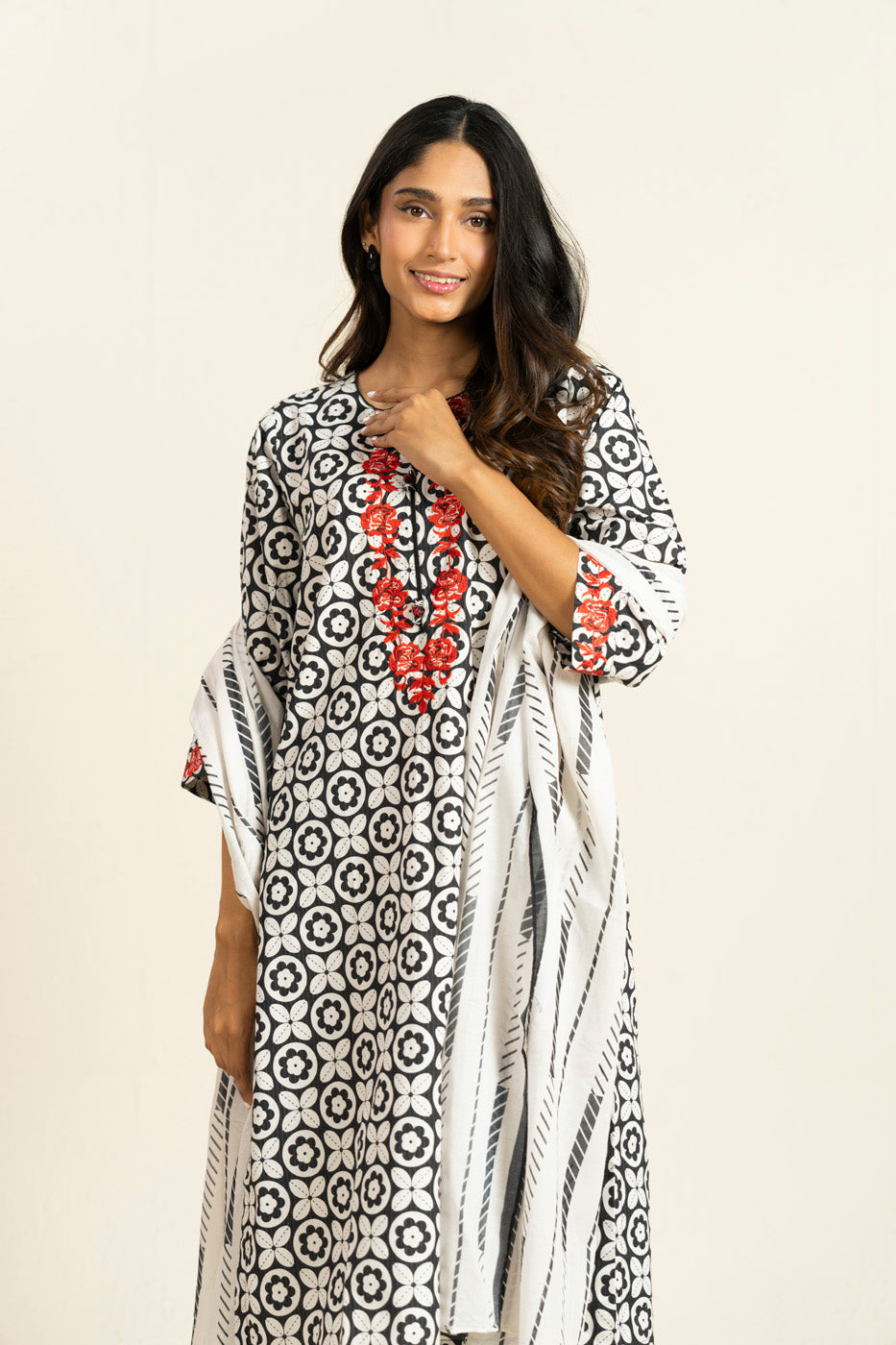 RTW | SHIRT, CULOTTE & DUPATTA