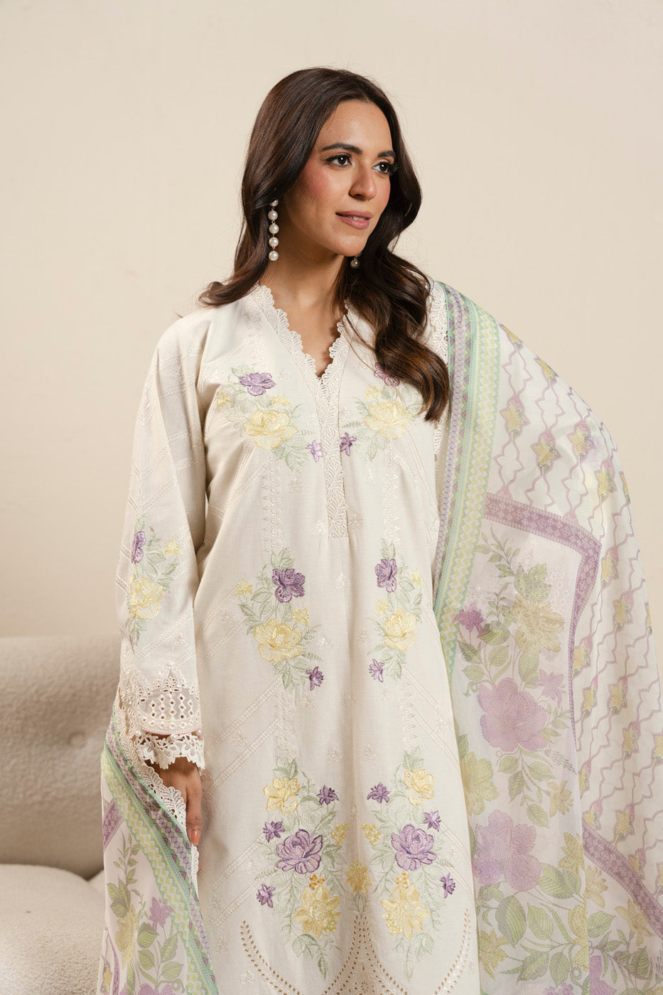 RTS  | SHIRT, TROUSER & DUPATTA