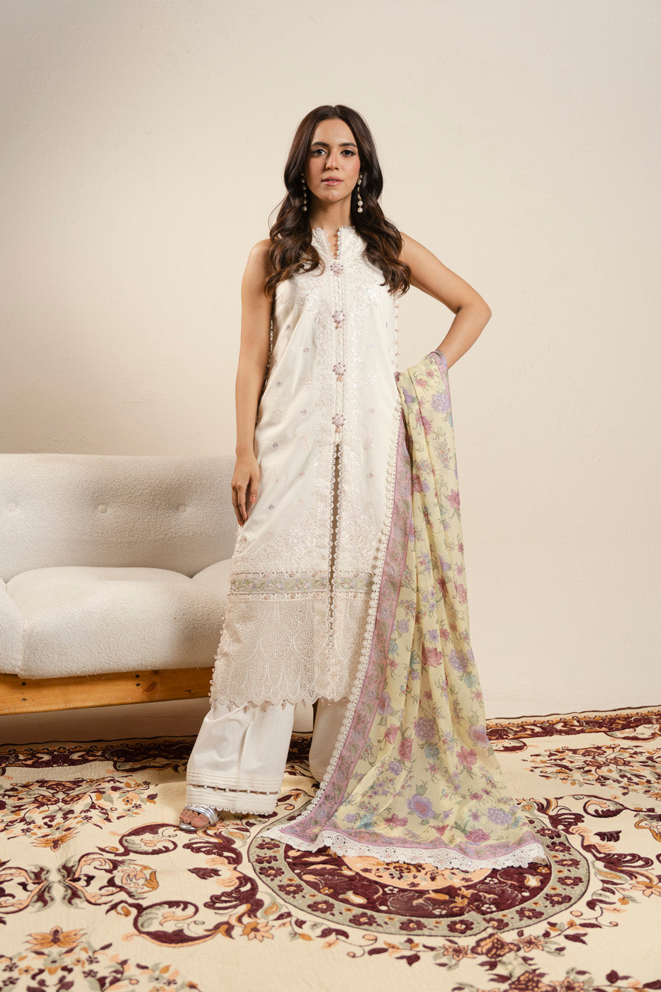 RTS  | SHIRT, TROUSER & DUPATTA