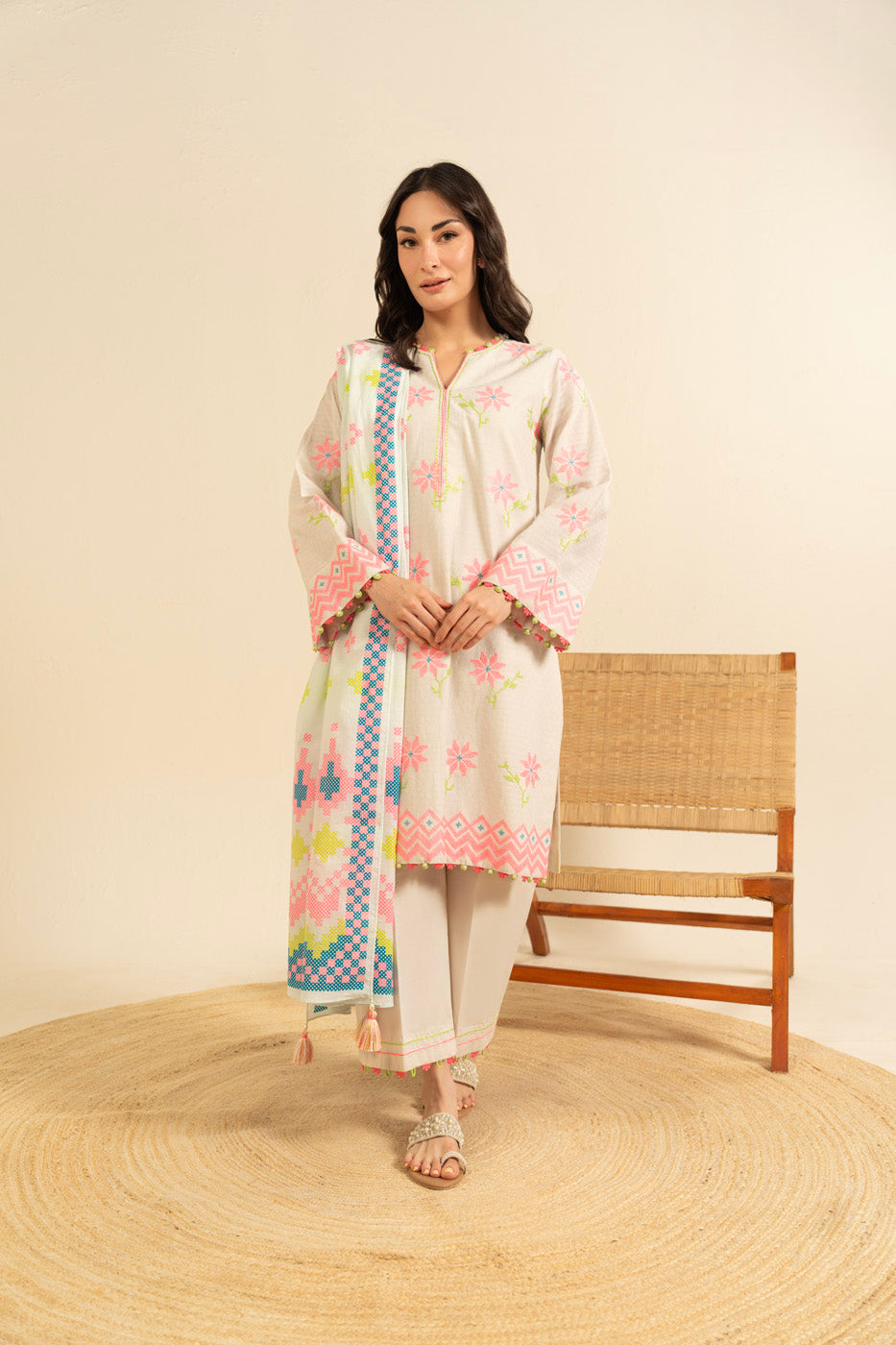 RTS  | SHIRT, TROUSER & DUPATTA