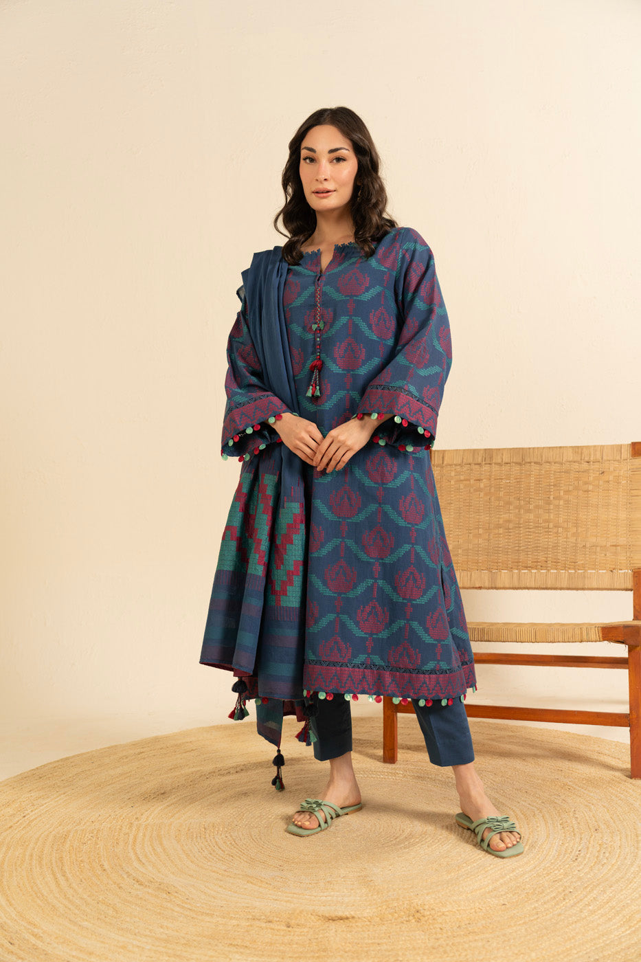 RTS  | SHIRT, TROUSER & DUPATTA