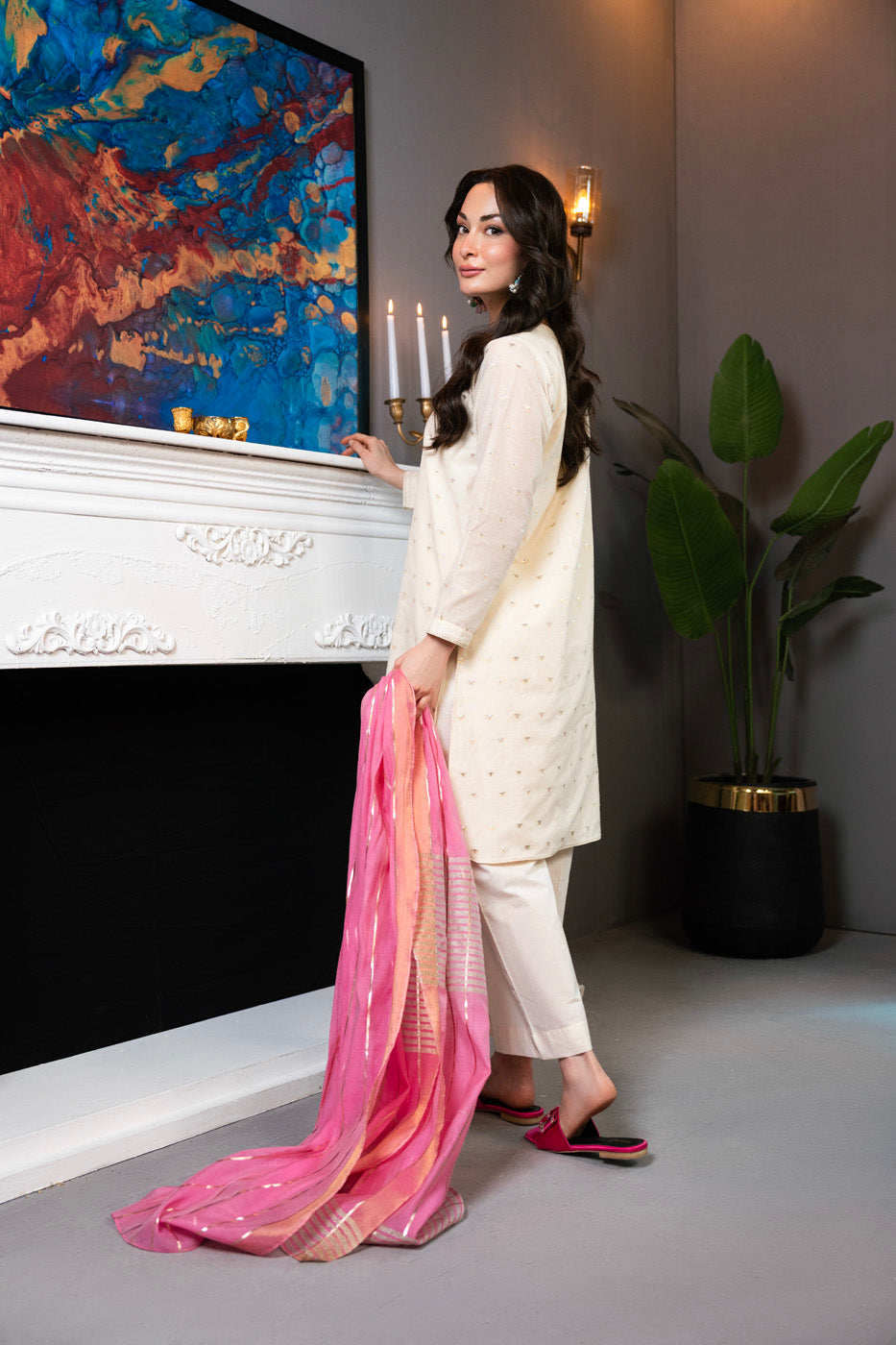 RTW | SHIRT, TROUSER & DUPATTA