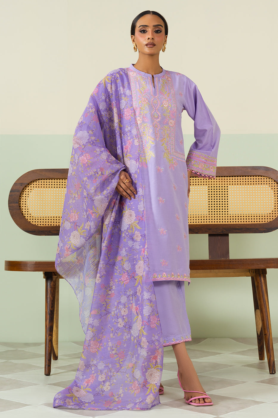 RTW | SHIRT, TROUSER & DUPATTA