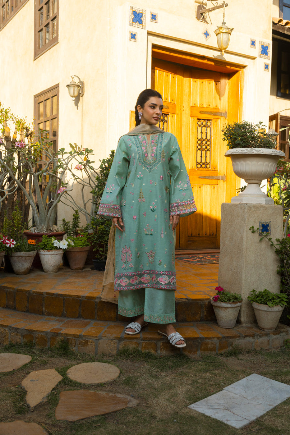 RTW | SHIRT, CULOTTE & DUPATTA