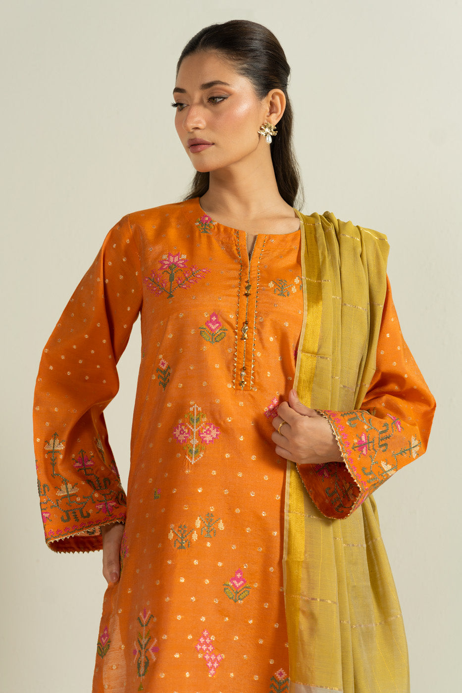 RTW | SHIRT, TROUSER & DUPATTA