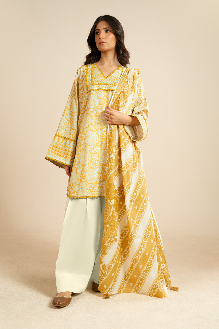 RTS | SHIRT, TROUSER & DUPATTA