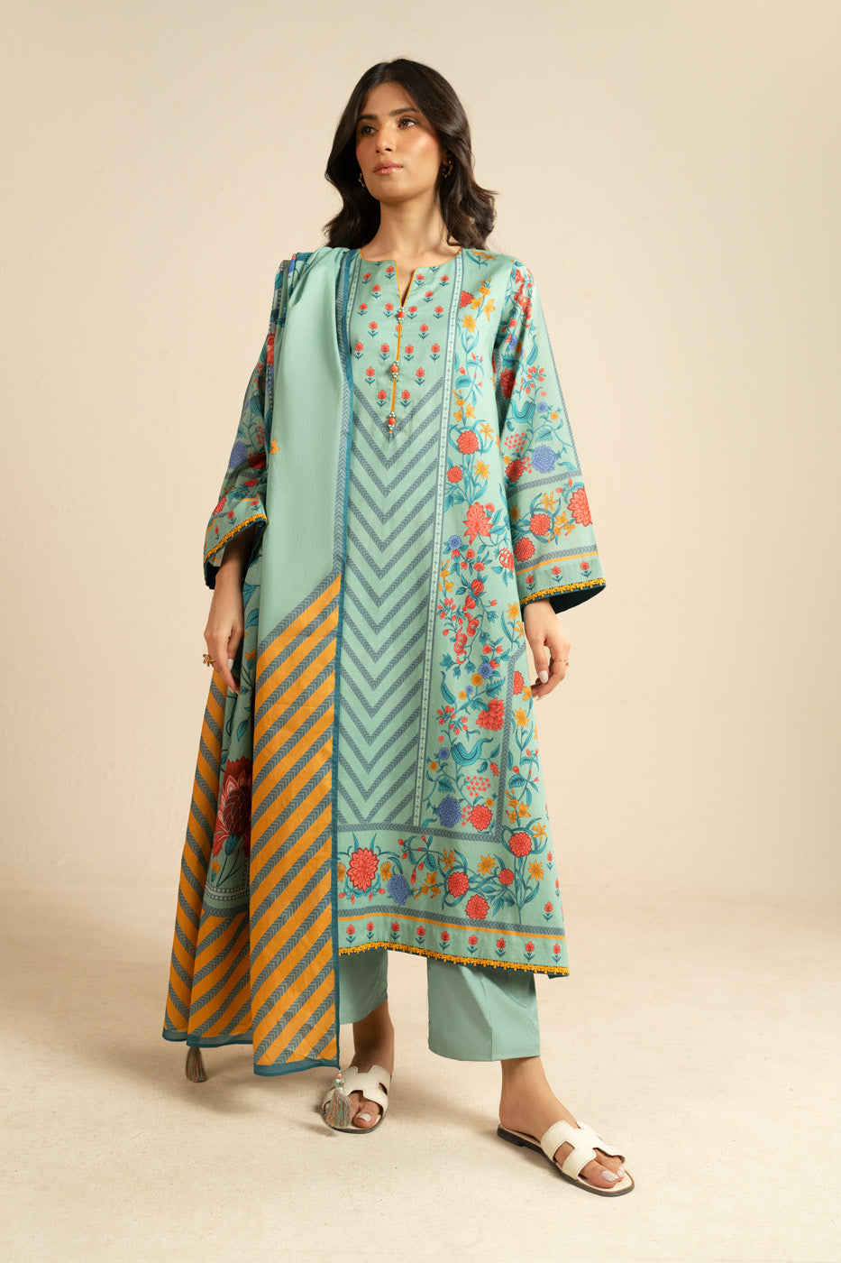RTS | SHIRT, TROUSER & DUPATTA