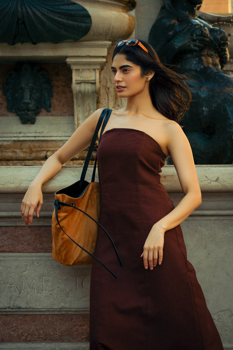 DRAWSTRING TOTE BAG