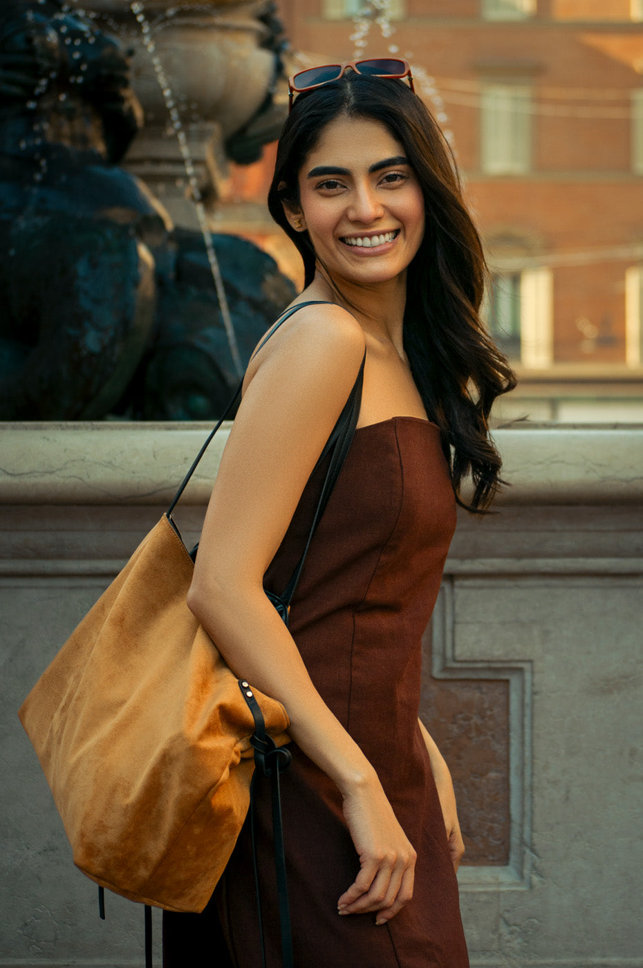 DRAWSTRING TOTE BAG