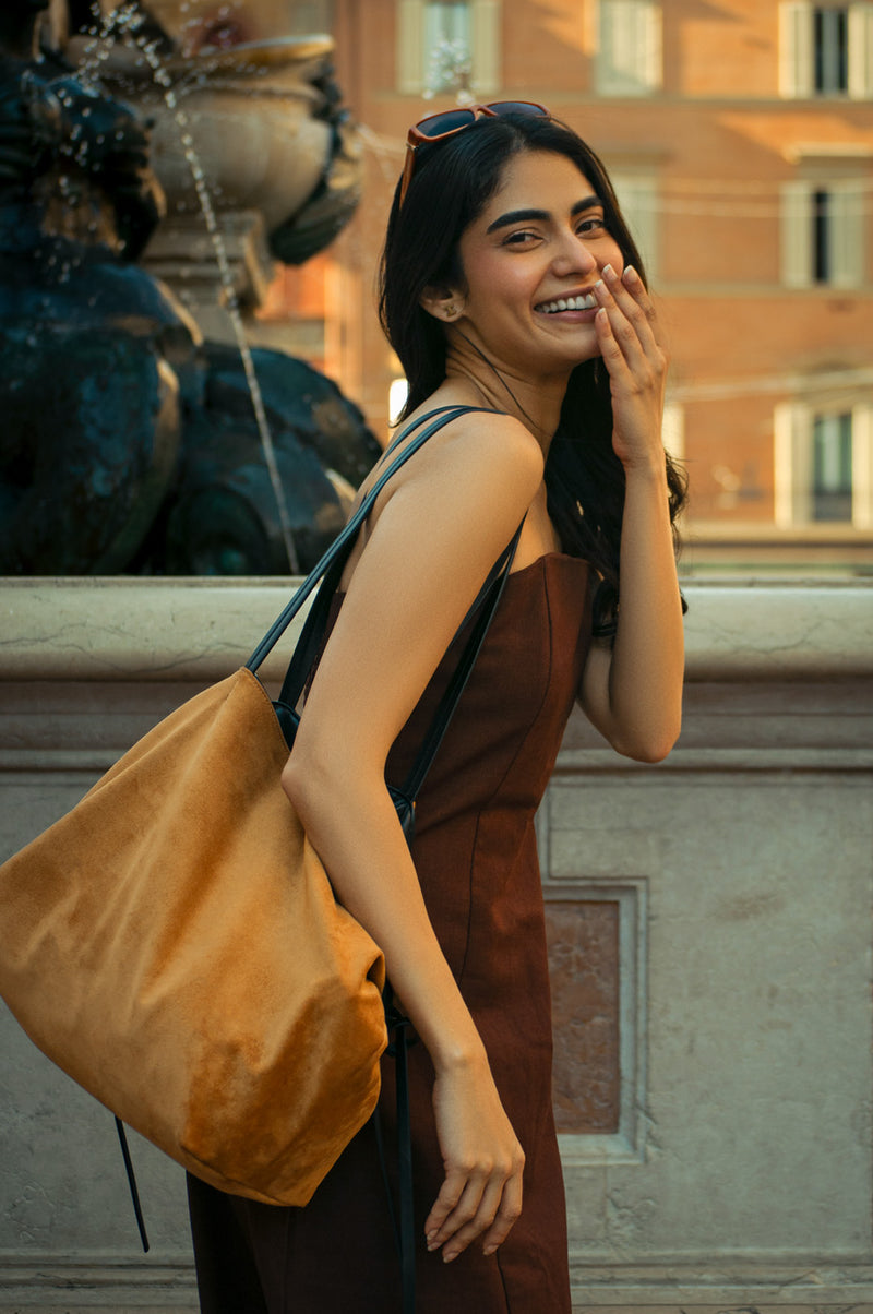 DRAWSTRING TOTE BAG