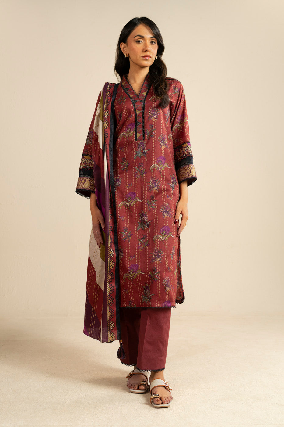 RTS | SHIRT, TROUSER & DUPATTA