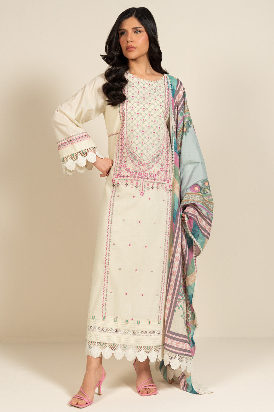 RTS | SHIRT, TROUSER & DUPATTA