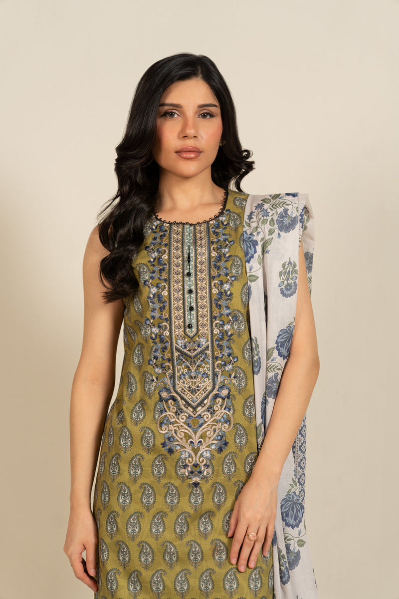 RTS | SHIRT, TROUSER & DUPATTA