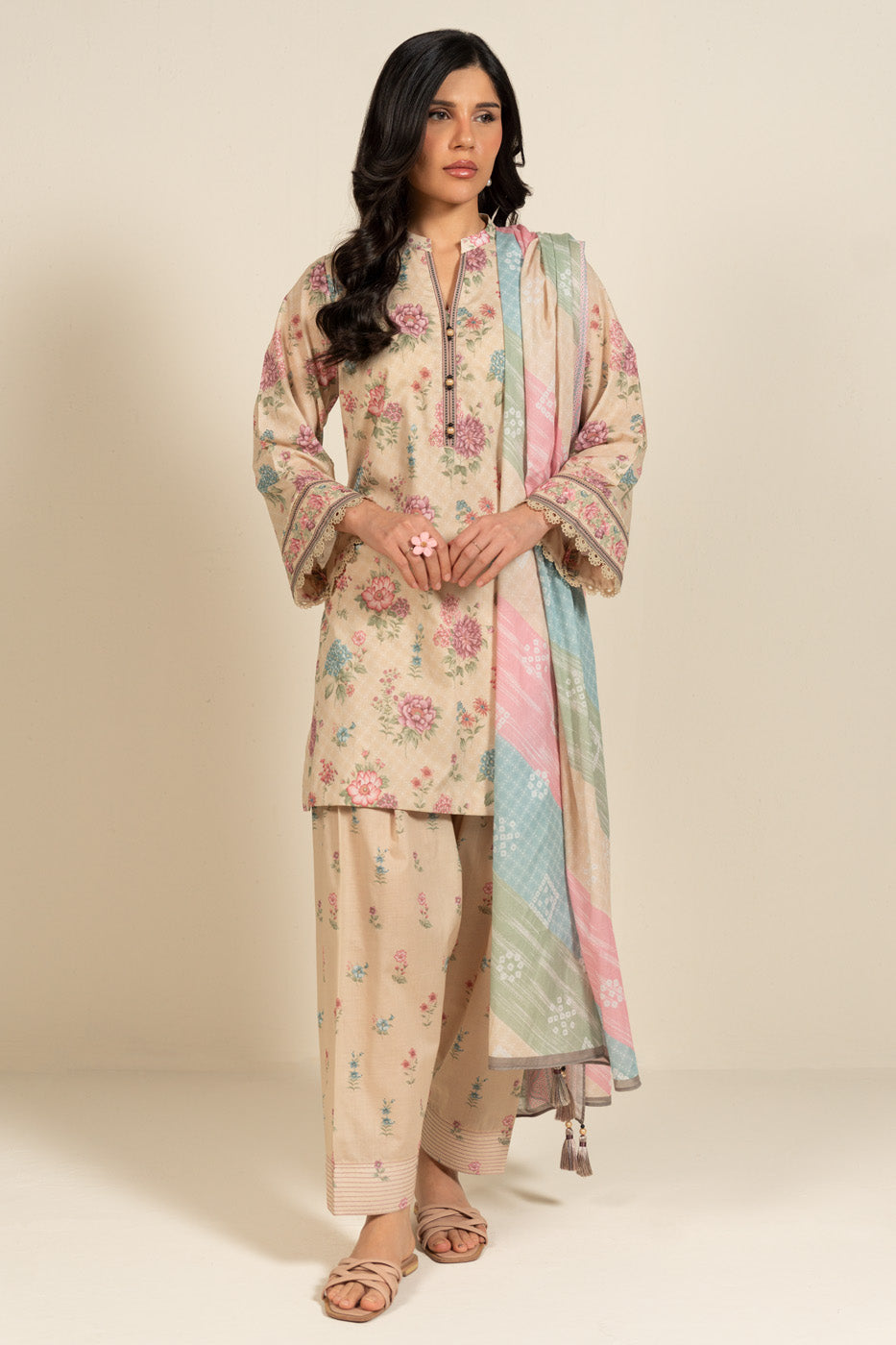 RTS | SHIRT, TROUSER & DUPATTA