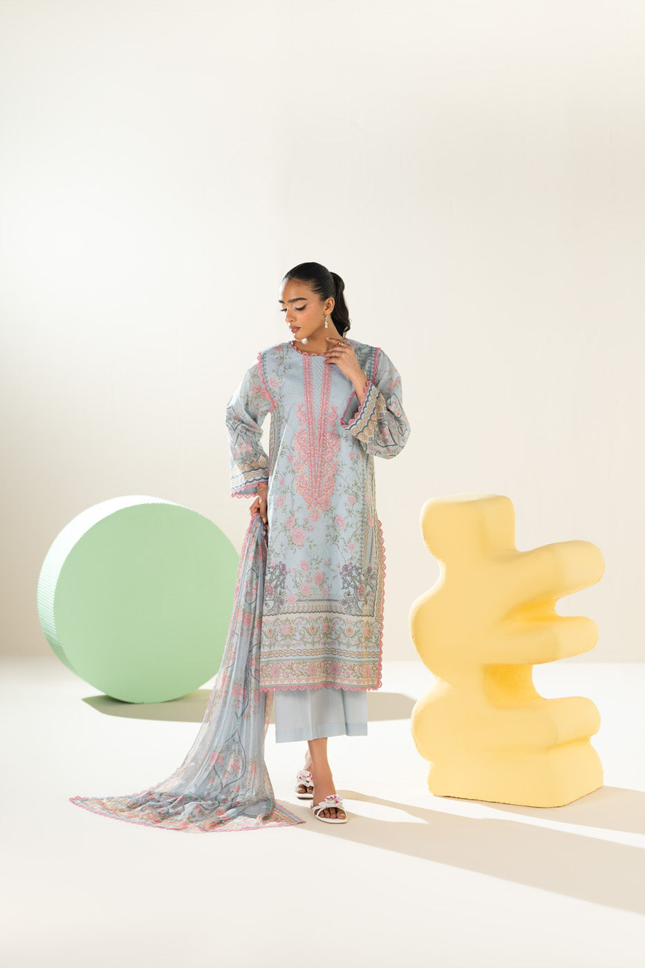 RTS | SHIRT, TROUSER & DUPATTA