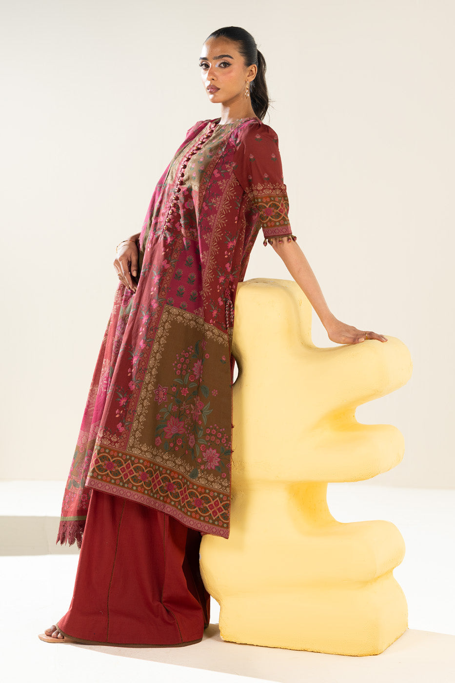 RTS | SHIRT, TROUSER & DUPATTA
