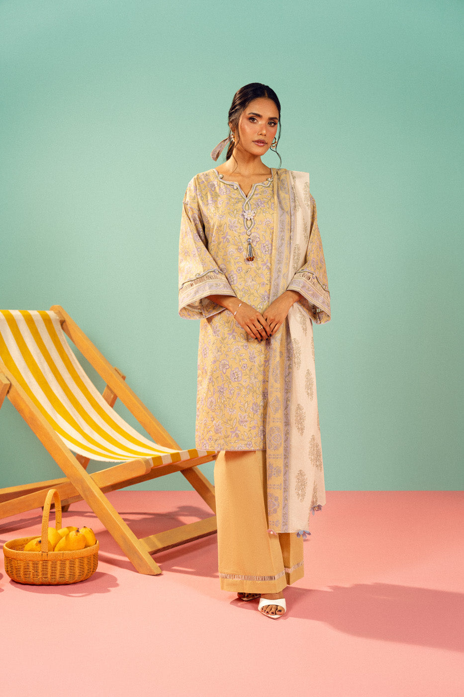 RTS | SHIRT, TROUSER & DUPATTA