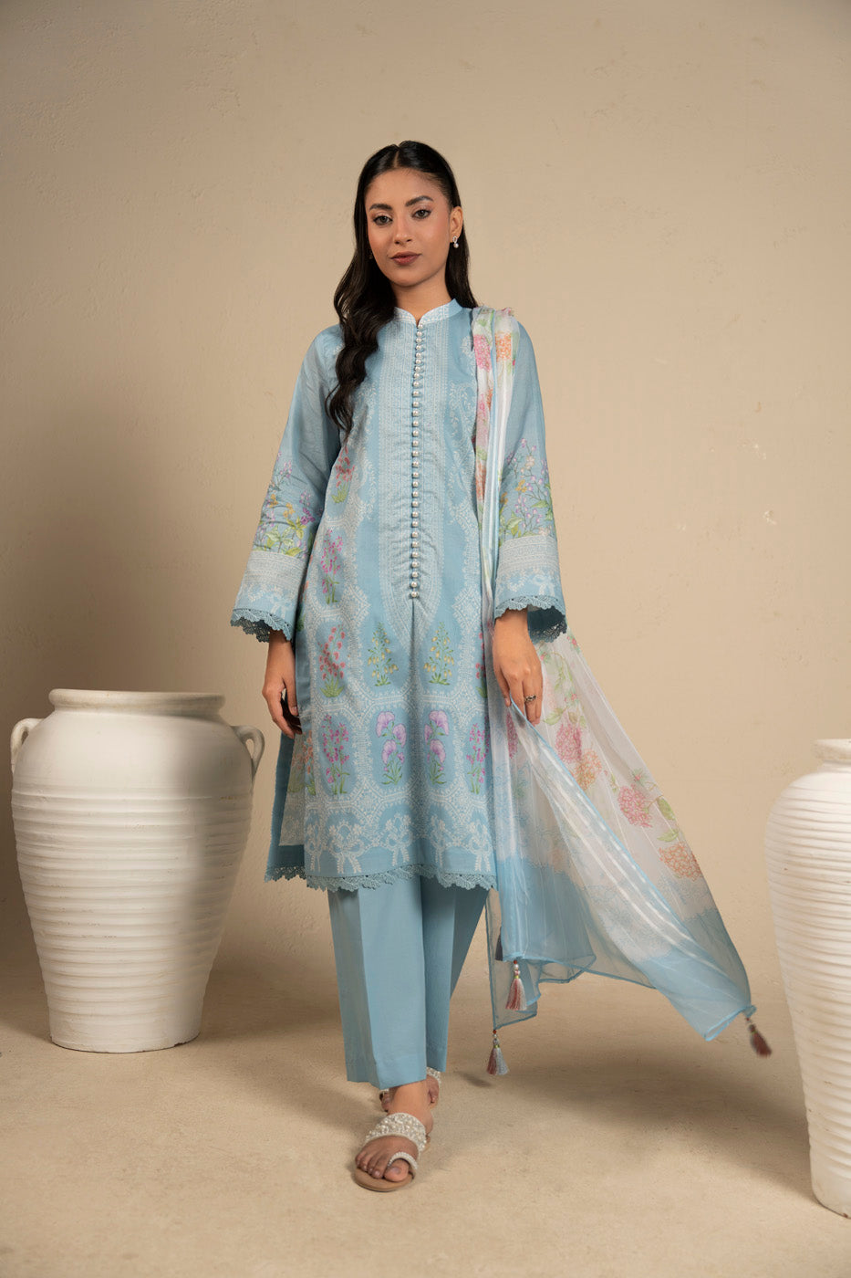 RTS | SHIRT, TROUSER & DUPATTA
