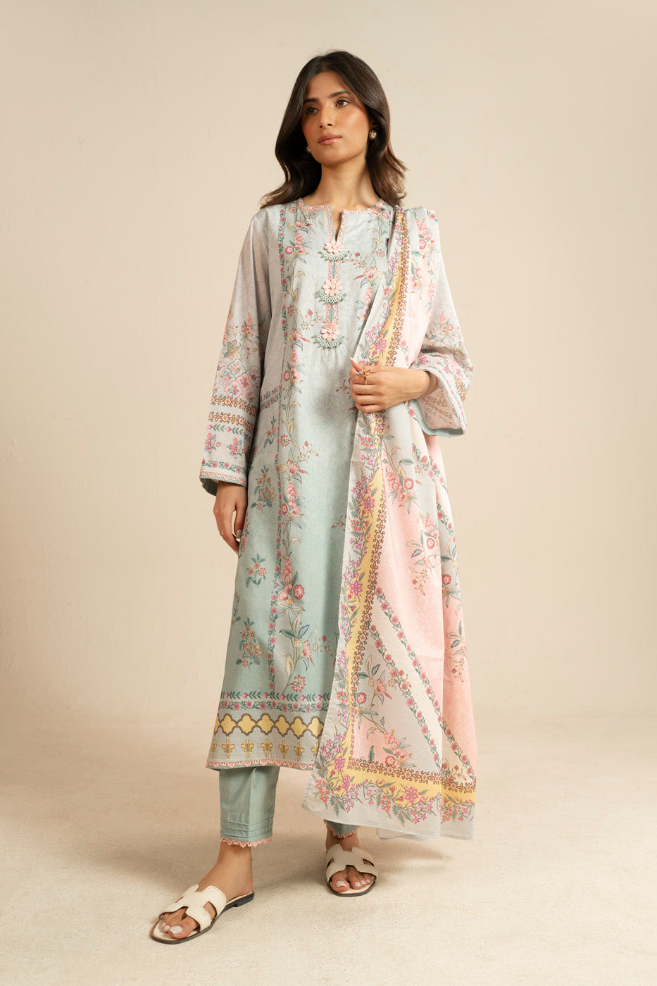 RTS | SHIRT, TROUSER & DUPATTA