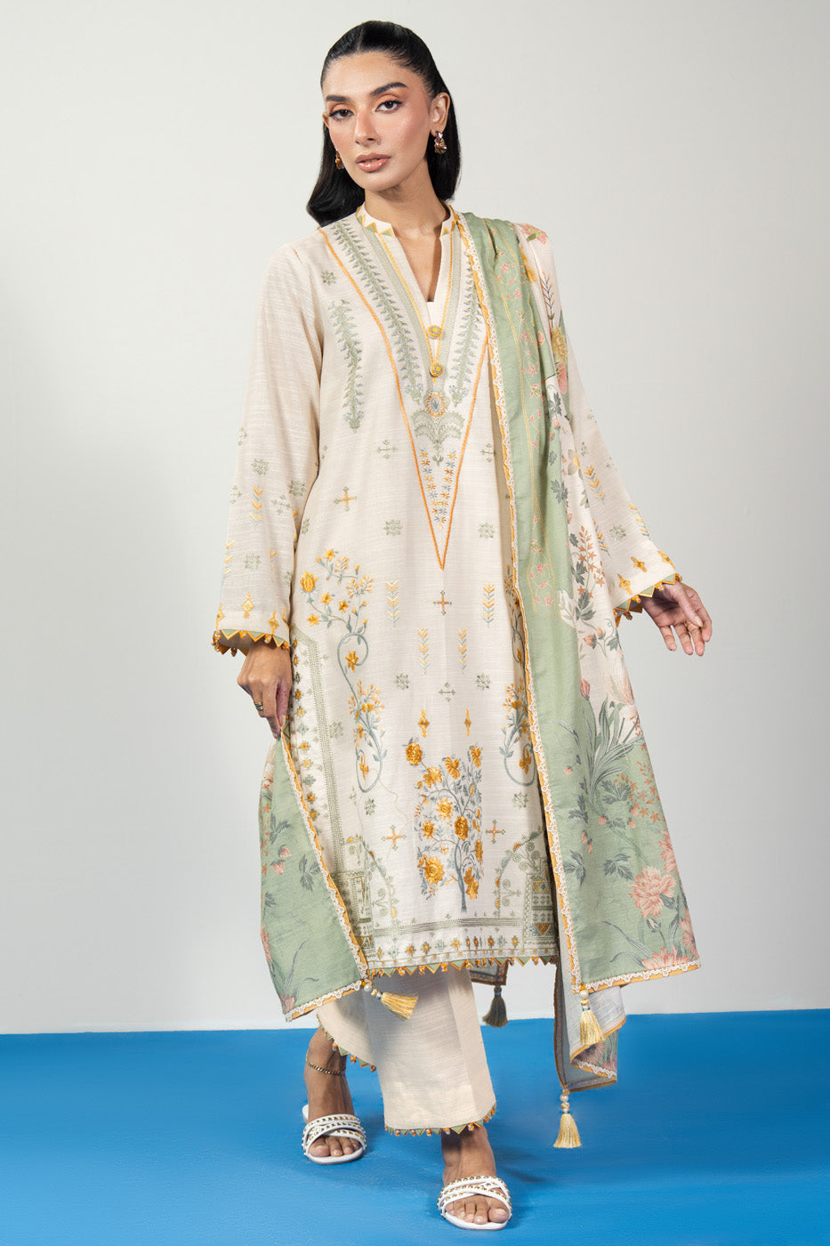 RTS | SHIRT, TROUSER & DUPATTA