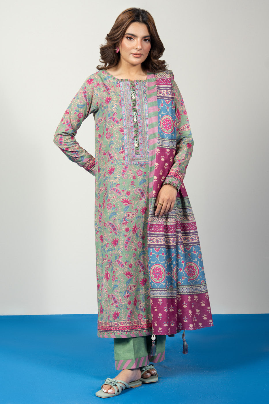 RTS | SHIRT, TROUSER & DUPATTA