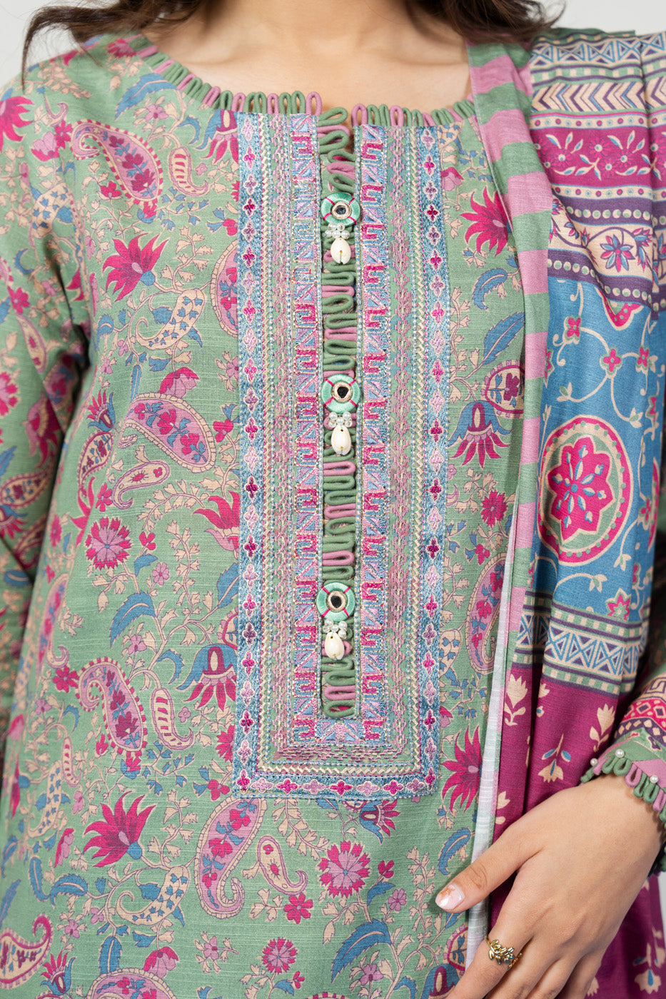 RTS | SHIRT, TROUSER & DUPATTA