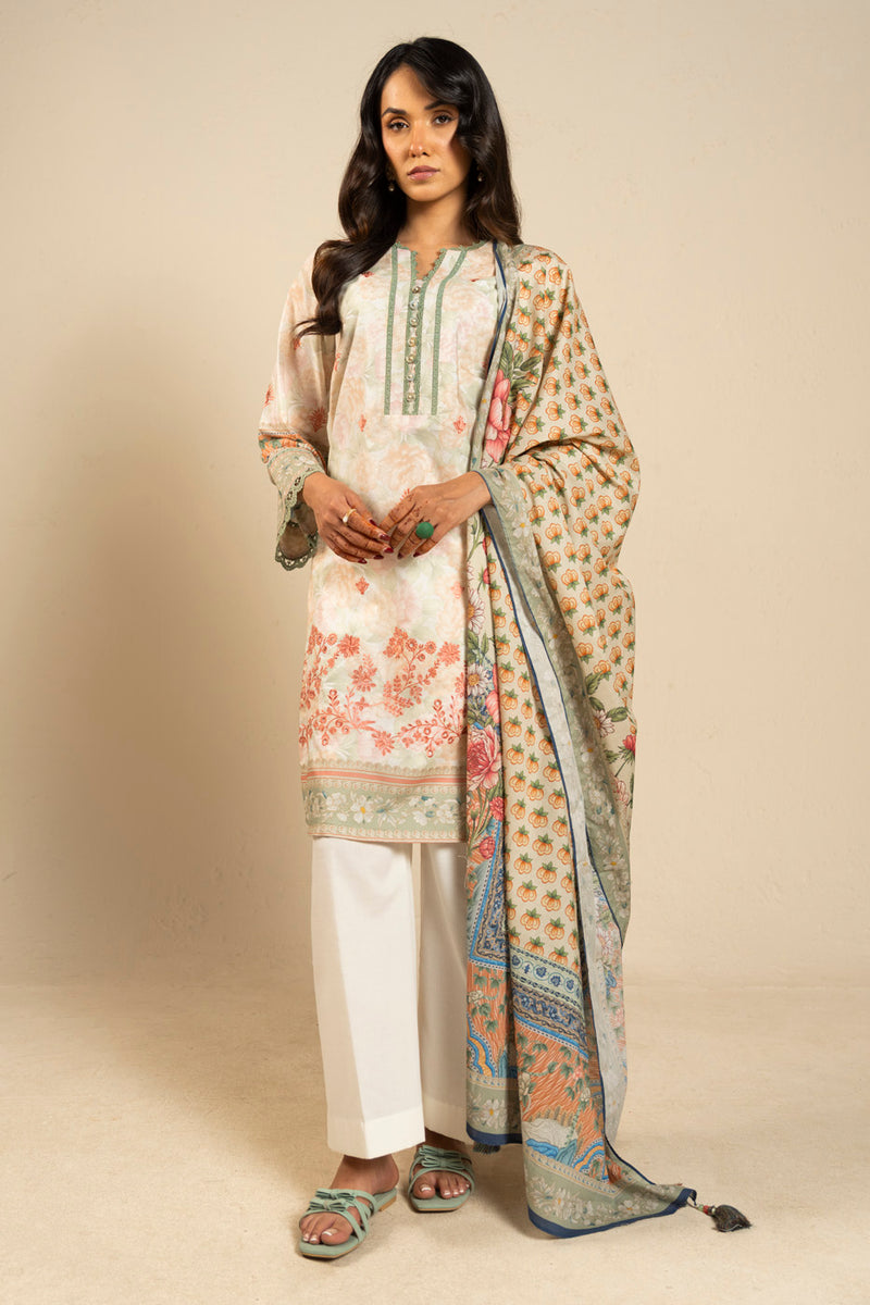 RTS | SHIRT, TROUSER & DUPATTA