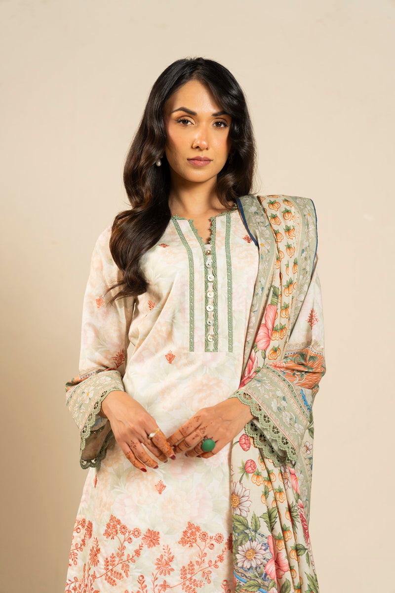 RTS | SHIRT, TROUSER & DUPATTA