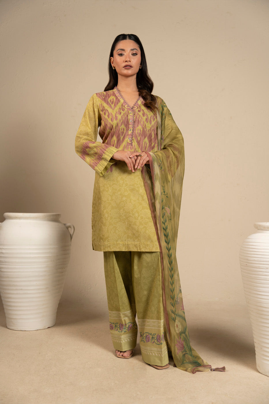 RTS | SHIRT, TROUSER & DUPATTA